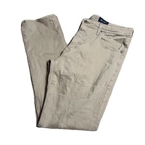 AG Adriano Goldschmied Everett Jeans Men's 35x32 Sueded Straight Leg Slim Fit